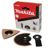 Набор насадок для многофункционального инструмента Makita B-30586, 3 шт.