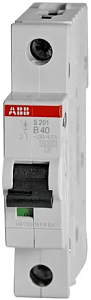 Автоматический выключатель ABB S201 B40 1П 6кА 2CDS251001R0405