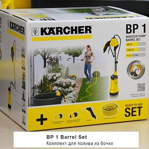 Насос погружной Karcher BP 1 Barrel Set бочечный для полива