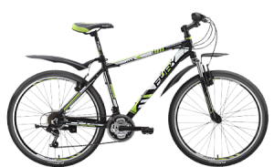 Велосипед FURY Yokogama черный/белый/зеленый 20&quot;