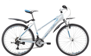 Велосипед FURY Yokogama Lady белый/голубой/серый 18&quot;