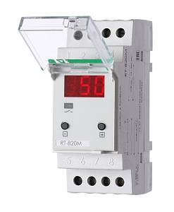 Реле контроля температуры цифровое F&F RT-820M ("Евроавтоматика")
